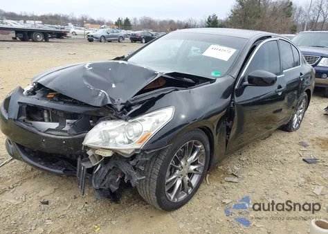 2013 Infiniti G37 Journey z USA, uszkodzony, nr VIN JN1CV6AP2DM716977